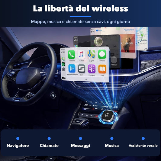CarPlay wireless in auto