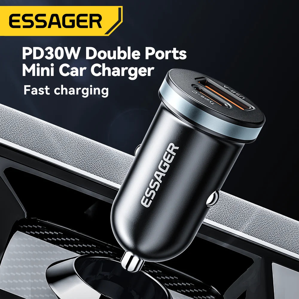 Caricatore auto USB-C 30W
