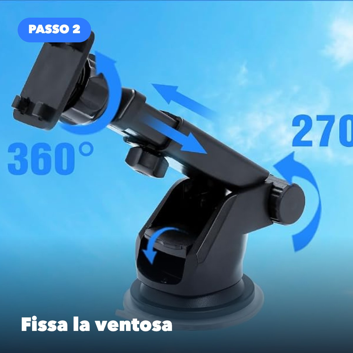 Fissa la ventosa