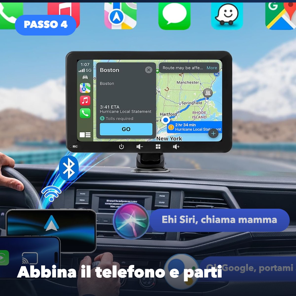 Abbina il telefono